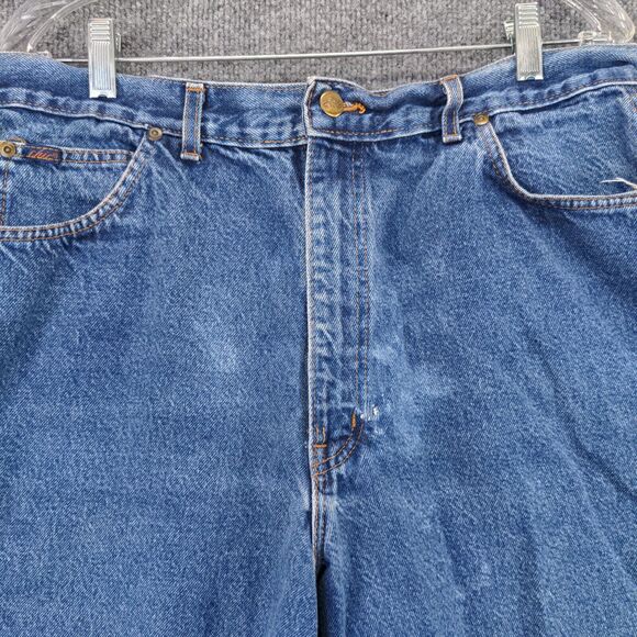 Chic Jean Shorts Womens Size 34x9 Blue Denim Belt Loops 5 Pocket - Picture 6 of 11